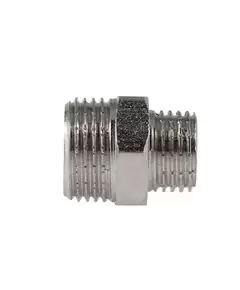 Ниппель переходной 1"X1/2" c наружней резьбой никелированный Stout SFT-0004-000112