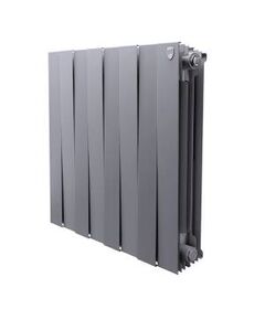 Радиатор биметаллический Royal Thermo PianoForte 500 Silver Satin - 8 секц.