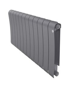 Биметаллический радиатор Royal Thermo Infinity 500 Silver Satin - 12 секц.