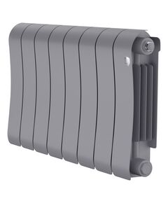 Биметаллический радиатор Royal Thermo Infinity 300 Silver Satin - 8 секц.