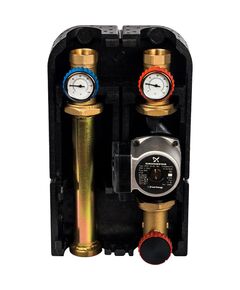 Насосная группа Stout с прямым контуром 1 1/4" (с насосом Grundfos UPSO 32-65 в теплоизоляции DN 32)