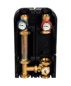 Насосная группа Stout с 3-х ходовым приводным смесителем 1 1/4" (без насоса DN 32) 39 kW [DT10°C]