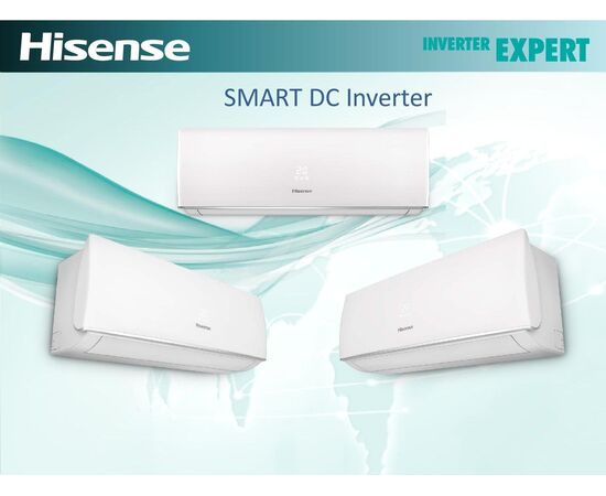 Сплит-система Hisense Smart DC Inverter AS-24UW4RFBDB00G/ AS-24UW4RFBDB00W, изображение 2