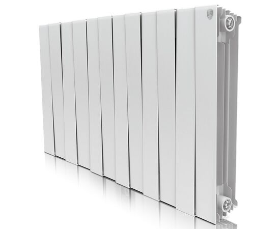 Радиатор биметаллический Royal Thermo PianoForte 500 Белый - 12 секц.