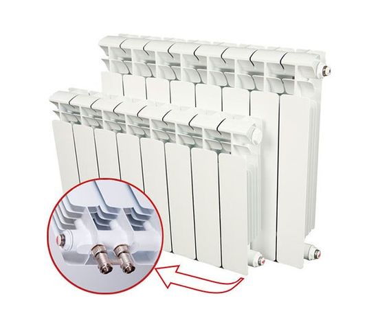 Биметаллический радиатор Rifar Base Ventil