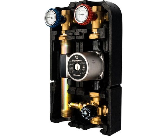 Насосная группа Stout со смесителем 1" (с насосом Grundfos UPSO 25-65) Насосная группа Stout со смесителем 1" (с насосом Grundfos UPSO 25-65)