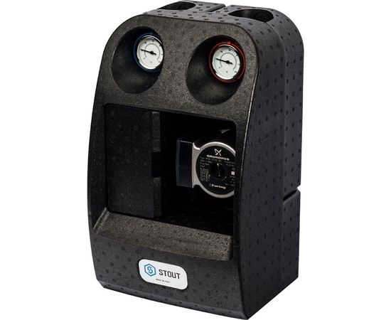 Насосная группа Stout со смесителем 1" (с насосом Grundfos UPSO 25-65), изображение 3 Насосная группа Stout со смесителем 1" (с насосом Grundfos UPSO 25-65), изображение 3