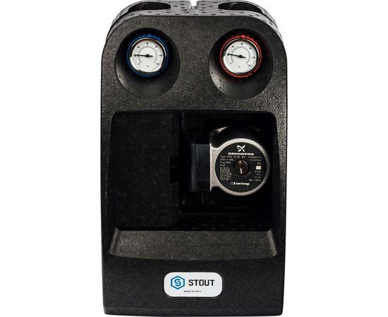 Насосная группа Stout с прямым контуром 1 1/4" (с насосом Grundfos UPSO 32-65 в теплоизоляции DN 32), изображение 2 Насосная группа Stout с прямым контуром 1 1/4" (с насосом Grundfos UPSO 32-65 в теплоизоляции DN 32), изображение 2