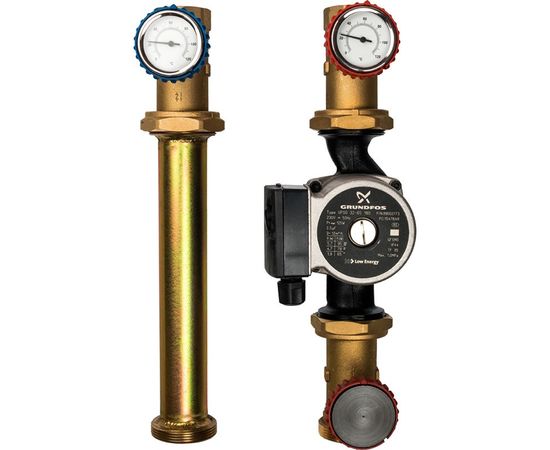 Насосная группа Stout с прямым контуром 1 1/4" (с насосом Grundfos UPSO 32-65 в теплоизоляции DN 32), изображение 5 Насосная группа Stout с прямым контуром 1 1/4" (с насосом Grundfos UPSO 32-65 в теплоизоляции DN 32), изображение 5