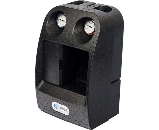 Насосная группа Stout с 3-х ходовым приводным смесителем 1" (без насоса) 29 kW [DT10°C], изображение 3