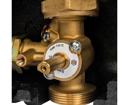 Насосная группа Stout с 3-х ходовым приводным смесителем 1" (без насоса) 29 kW [DT10°C], изображение 6