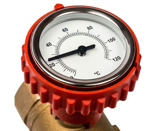 Насосная группа Stout с 3-х ходовым приводным смесителем 1 1/4" (без насоса DN 32) 39 kW [DT10°C], изображение 7