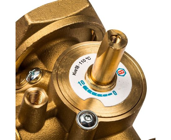 Насосная группа Stout с 3-х ходовым приводным смесителем 1 1/4" (без насоса DN 32) 39 kW [DT10°C], изображение 8