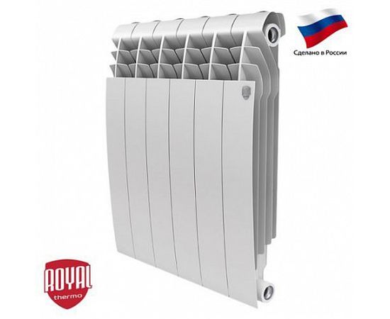 Биметаллические радиаторы Royal Biliner 500 Bianco Traffico 6 секций