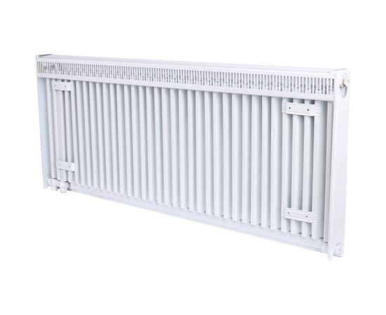 Радиатор стальной панельный Rommer Ventil 11/400/600 нижнее правое подключение, Ширина радиатора: 600, Высота радиатора: 400, изображение 2