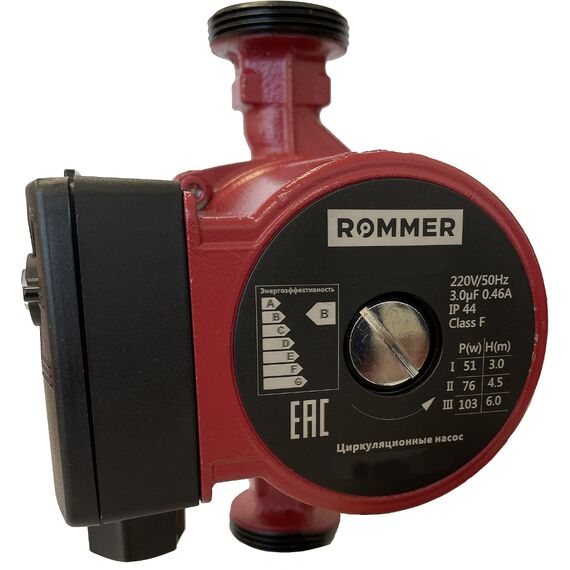 Циркуляционный насос Rommer 25/60-180