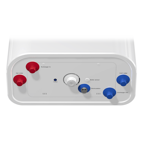Бойлер косвенного нагрева Thermex Flat 100 V (Combi), изображение 3