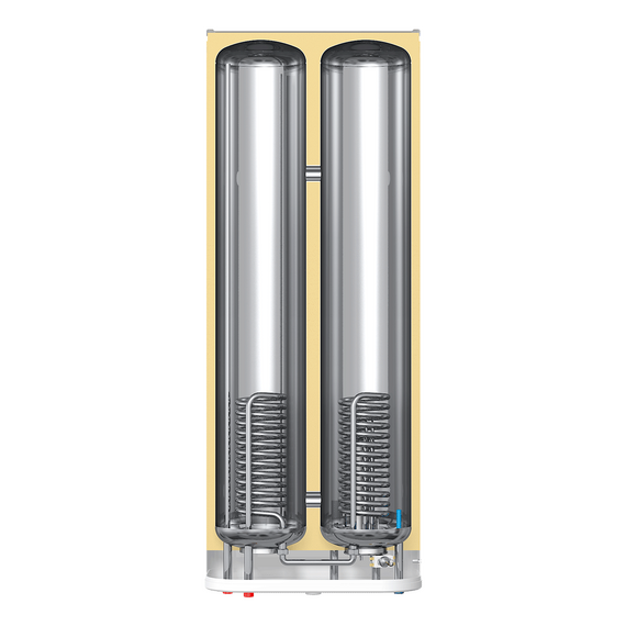 Бойлер косвенного нагрева Thermex Flat 100 V (Combi), изображение 2