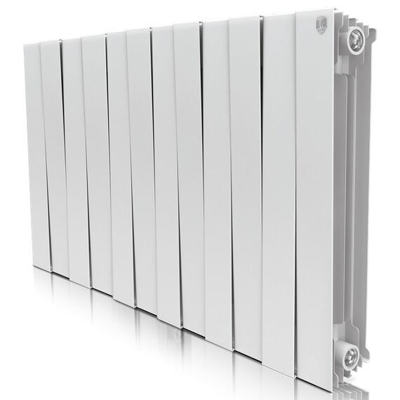 Радиатор биметаллический Royal Thermo PianoForte 500 Белый - 12 секц.