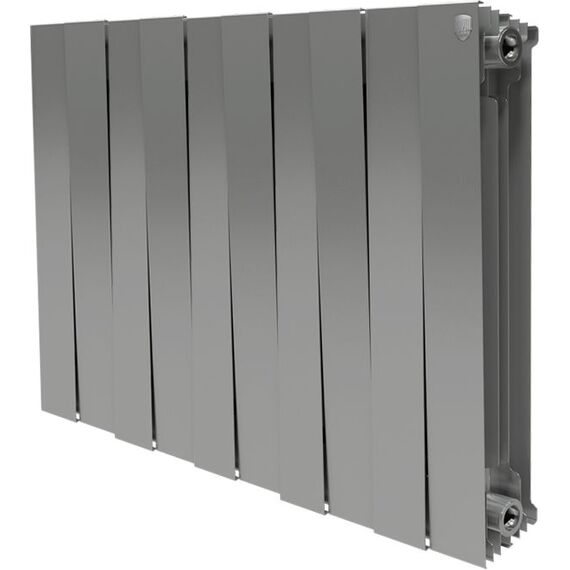 Радиатор биметаллический Royal Thermo PianoForte 300 Silver Satin - 10 секц.