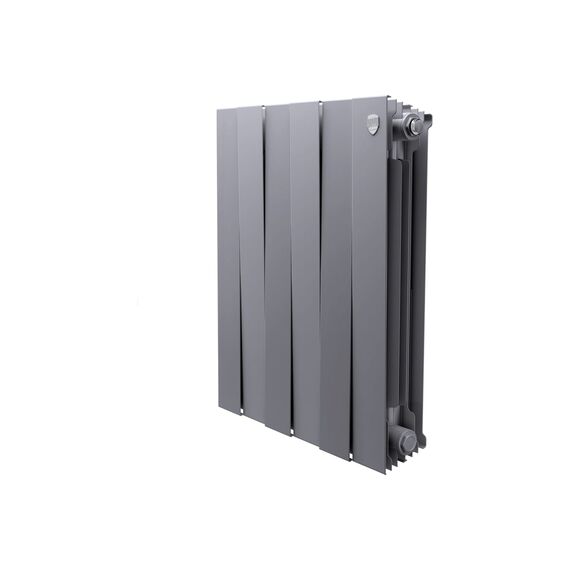 Радиатор биметаллический Royal Thermo PianoForte 300 Silver Satin - 6 секц.