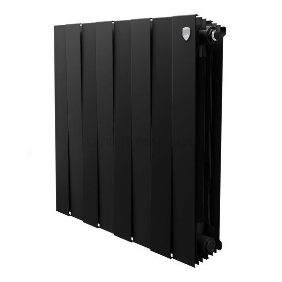 Радиатор биметаллический Royal Thermo PianoForte 500 Noir Sable - 8 секц.