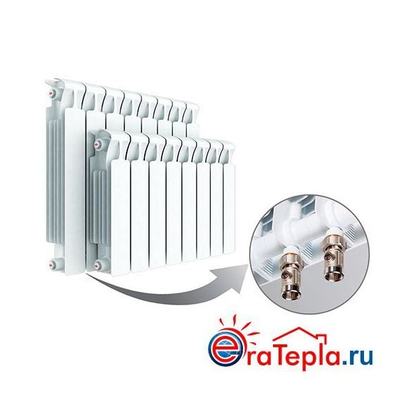 Биметаллический радиатор Rifar Base Ventil
