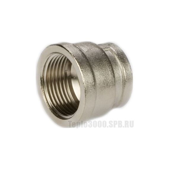 Муфта переходная 1 1/2"X1 1/4" с внутренней резьбой никелированная Stout SFT-0006-112114