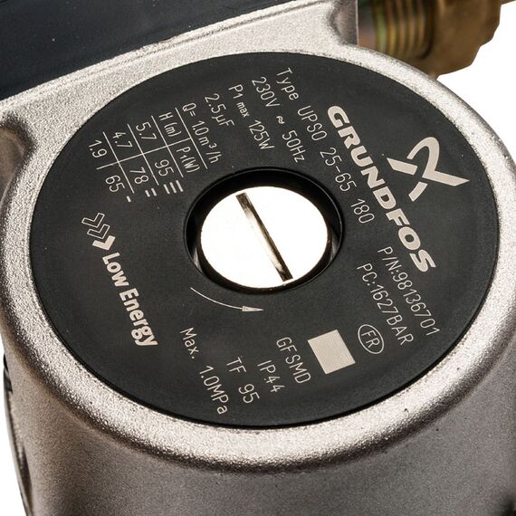 Насосная группа Stout с 3-х ходовым приводным смесителем 1" (с насосом Grundfos UPSO 25-65) 29 kW [DT10 °C], изображение 8