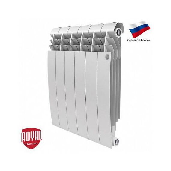 Биметаллические радиаторы Royal Biliner 500 Bianco Traffico 10 секций