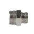 Ниппель переходной 1/2"X1/4" c наружней резьбой никелированный Stout SFT-0004-001214