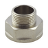 Муфта переходная 3/4"X3/8" внутренняя/наружная резьба никелированная Stout SFT-0008-003438